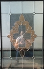 1000mm Brass Zinc Patina Caming Triple Glazed  Leaded Glass  Panels