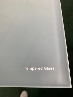 6.78MM Wit film gehard gelaagd glas voor deuren